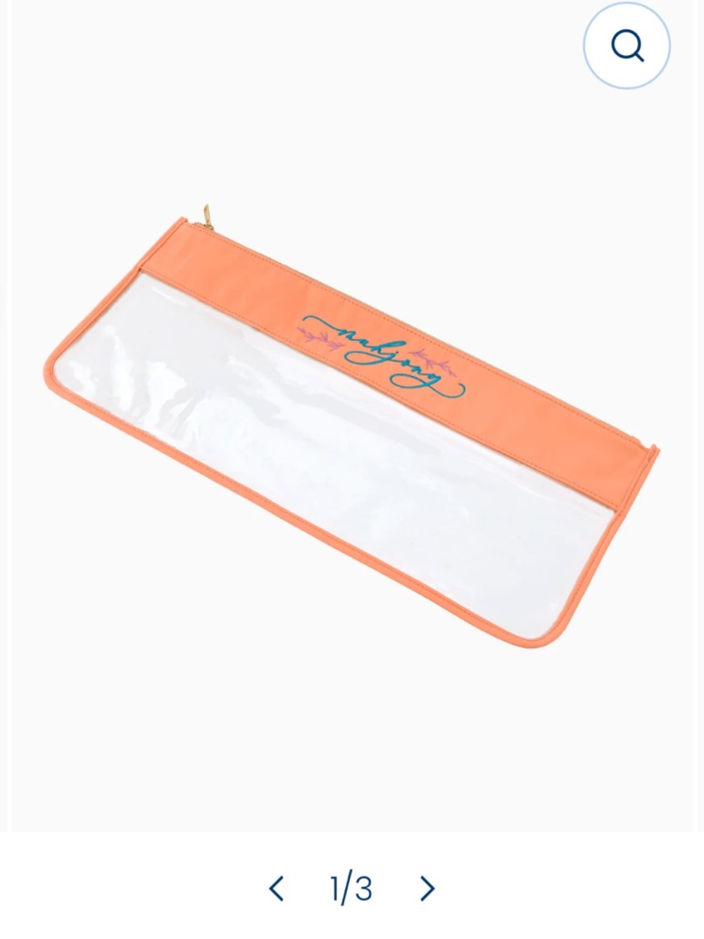 Oh My Mahjong Peach Script Bag RETIRED OUT OF STOCK